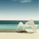 F3 Lacquer Chair Vondom white lacquer