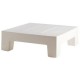 Jut Mesa 60 Table low Vondom white