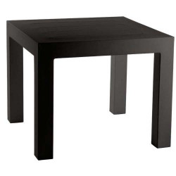 Ragen Sie hohe Vondom Mesa 90 Tisch schwarz Ragen Sie hohe Vondom Mesa 90 Tisch schwarz