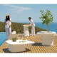 High Table planter white Vondom MoMA