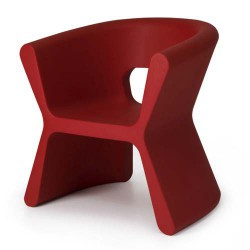 Pal Sillon Fauteuil Vondom Rouge Pal Sillon Fauteuil Vondom Rouge
