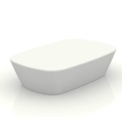 Mesa de centro de Sabinas Vondom branco Mesa de centro de Sabinas Vondom branco