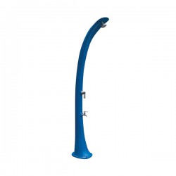 Chuveiro solar Cobra - azul de 32L com enxágue os pés Formidra
