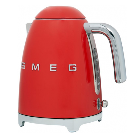 SMEG KLF03RDEU Rot 1,7 Liter schnurlose Wasserkocher