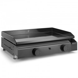 Plancha gas placa Forge Adour Base 2 6400 W 60 cm acero quemadores de hierro fundido esmaltado