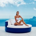 ULM Vondom DayBed Sofa Blue Laqué Sunbathing