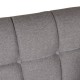 Fauteuil en Tissu Gris Intense Meryl KosyForm