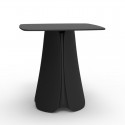 Tabla de diseño Pezzettina VONDOM negro 80x80xH72