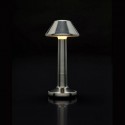 Luminaire de Table Imagilights Led Sans Fil Collection Moments Lava Grey Cône