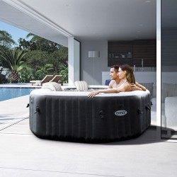 Spa Intex Carbon Bubbles and Jets 4 Posti Pure Spa