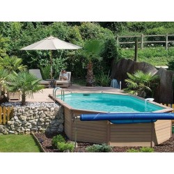 Zodiac Azteck Oval Pool Semienterrado 400 x 890