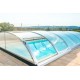 Refugio de piscina en Aluminio y Policarbonato 390 x 642 x 75