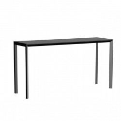 Hoge tafel Frame Aluminium Vondom 200x60x105 zwart