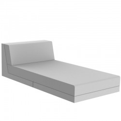 Salon de jardin Vondon lounge Pixel module divan Vondom tissu Silvertex blanc Salon de jardin Vondon lounge Pixel module divan Vondom tissu Silvertex blanc