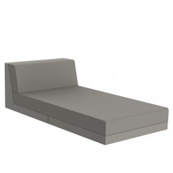 Salon de jardin Vondon lounge Pixel module divan Vondom tissu Silvertex taupe Salon de jardin Vondon lounge Pixel module divan Vondom tissu Silvertex taupe