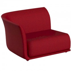 Canapé Sofa Vondom design Suave droit en tissu déperlant rouge Grenat 1046 Canapé Sofa Vondom design Suave droit en tissu déperlant rouge Grenat 1046