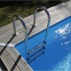 Piscine Bois Ubbink Linea 500x800 H140 Liner Bleu