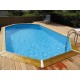 Piscine Bois Ubbink Océa 470X860 H130cm Liner Beige sable