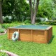 Piscine Bois pour enfant Pistoche 2 x 2m