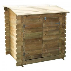 Classic technical filtration chest for Ubbink wood pool