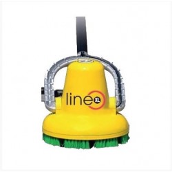Linéo XL Hexagon elektrische zwembadborstel met grote diepte