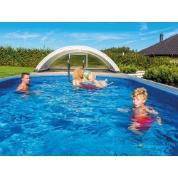 Round Pool Azuro Ibiza 460 H120 with Sand Filter