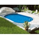 Oval Pool Ibiza Azuro 600x320 H150 Sand Filter