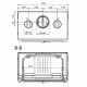 Ferlux Kalio Cast Iron Wood Insert with Turbo 16 kW crystal glass