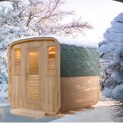 Gaïa Nova 6-seater outdoor sauna Holl's