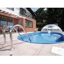 Ovaal Zwembad Ibiza Azuro 800x416 H120 met Zandfilter