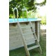 Pool Wood Ubbink Azura 430x300 H126cm Blue Liner