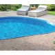 Ovaler Pool Ibiza Azuro 12mx6m H150cm mit Sandfilter vergraben