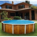 Piscina fuori terra TOI Veta ovale 550x366xH120 con kit completo