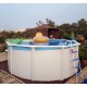 Piscina fuori terra TOI Canarias rotonda 350xH120 con kit completo bianco