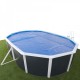 Piscina acima do solo TOI Prestigio oval 550x366x120 Anthracite