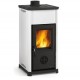 Estufa de leña Nordica Extraflame Tea 6.6kW blanco