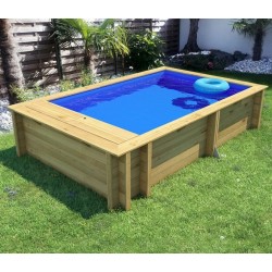 Pool pool de caixa de madeira pool 620x250xH133 BWT myPool