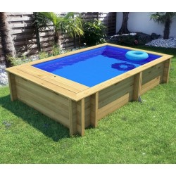 Pool pool de caixa de madeira pool 620x250xH133 BWT myPool