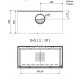 Ferlux Enya 100 central foot wood stove 12.5 kW