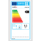 Estufa de leña Ferlux Enya 100 pie central 12,5 kW