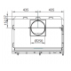 Ferlux Pratic 80 built-in forno de aço churrasqueira com portas de vidro