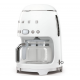 Cafetera Programable Smeg 50's Cromo Blanco