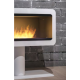 Infire Incyrcle Bioethanol Fireplace with Bracket 2 kW White