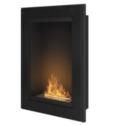 SIMPLEfire Frame 550 Zwarte Bio-ethanol Haard met 1 Raam