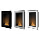 SIMPLEfire Frame 550 Black Bioethanol Fireplace with 1 Window