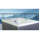 Square NetSpa Wave Spa acrilico 5 posti spa