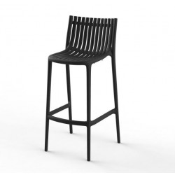 Lot de 4 Tabourets de Bar Ibiza noir Vondom Lot de 4 Tabourets de Bar Ibiza noir Vondom