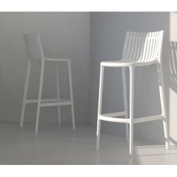 Lot de 4 Tabourets de Bar Ibiza Blanc Vondom Lot de 4 Tabourets de Bar Ibiza Blanc Vondom