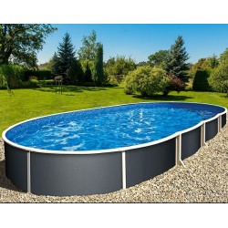 Piscine Ovale Azuro 5.5x3.7x1.2 Autoportante ou Enterrée Filtre à sable Piscine Ovale Azuro 5.5x3.7x1.2 Autoportante ou Enterrée Filtre à sable