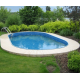 Azuro Ibiza Oval Pool 350x700 H135